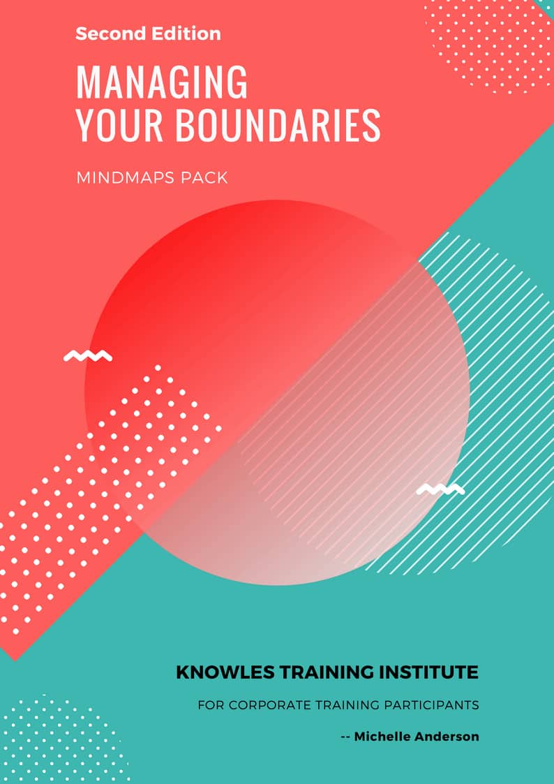 Managing Your Boundaries MindMaps Pack