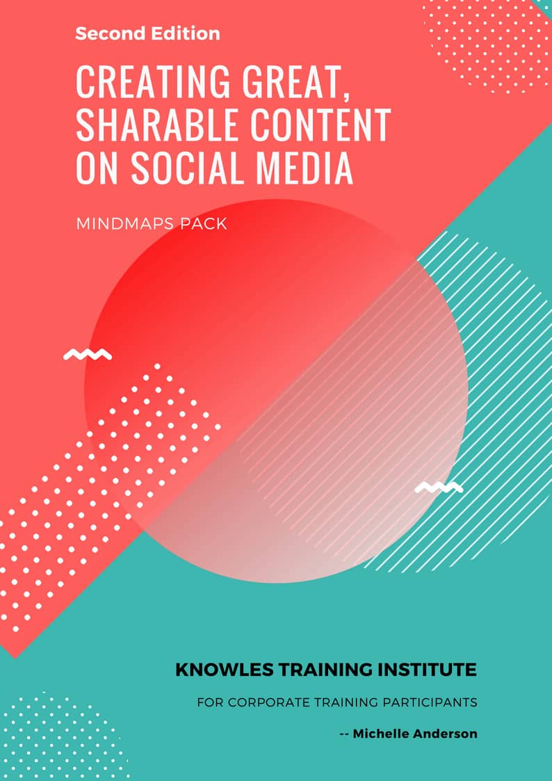 MindMaps Pack For Creating Great, Sharable Content On Social Media