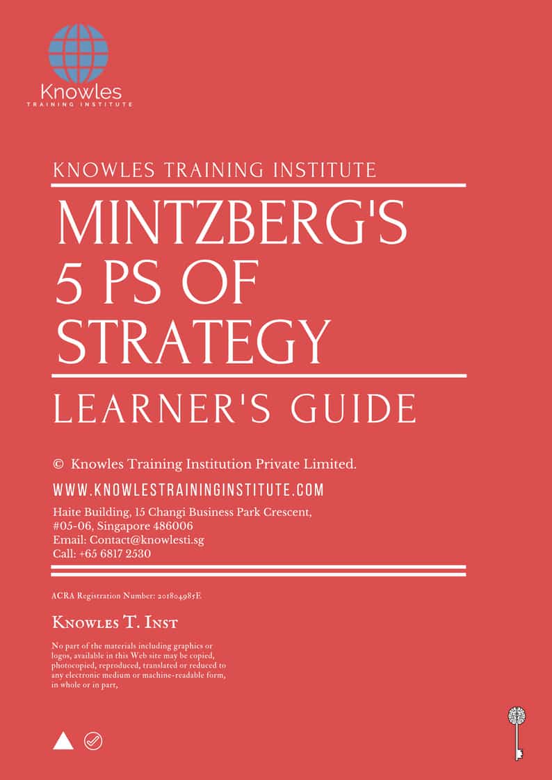 Mintzberg’s 5 Ps Of Strategy Learner’s Guide