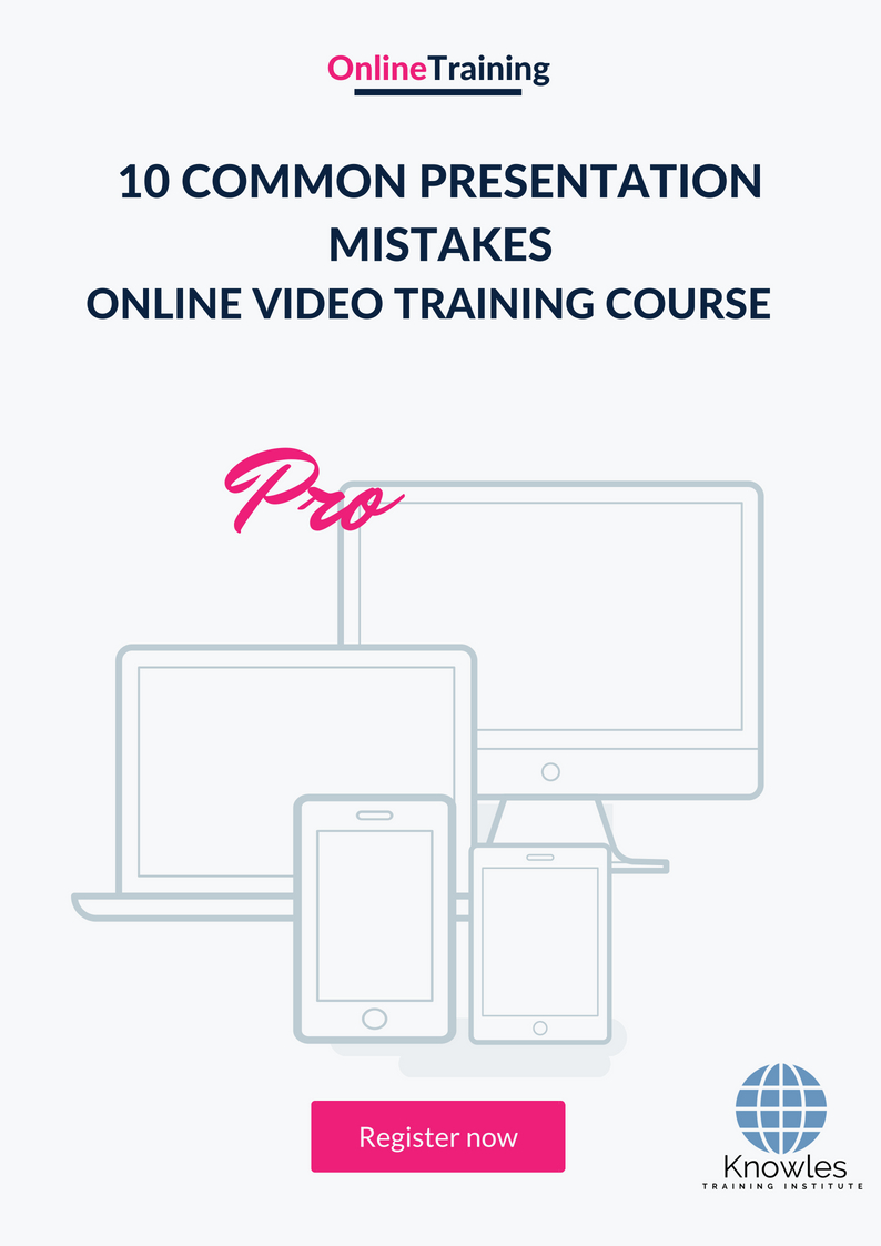 Online Video Course For 10 Common Presentation Mistakes