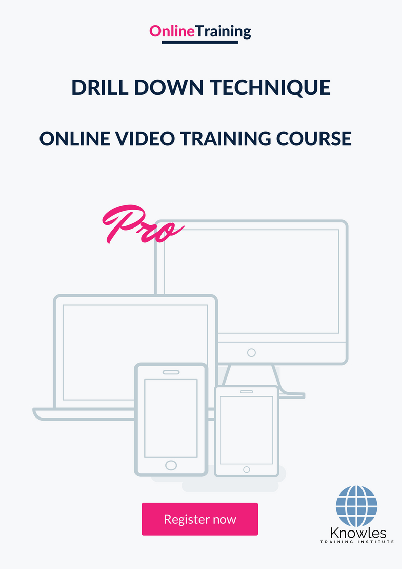 Online Video Course For Drill Down Technique