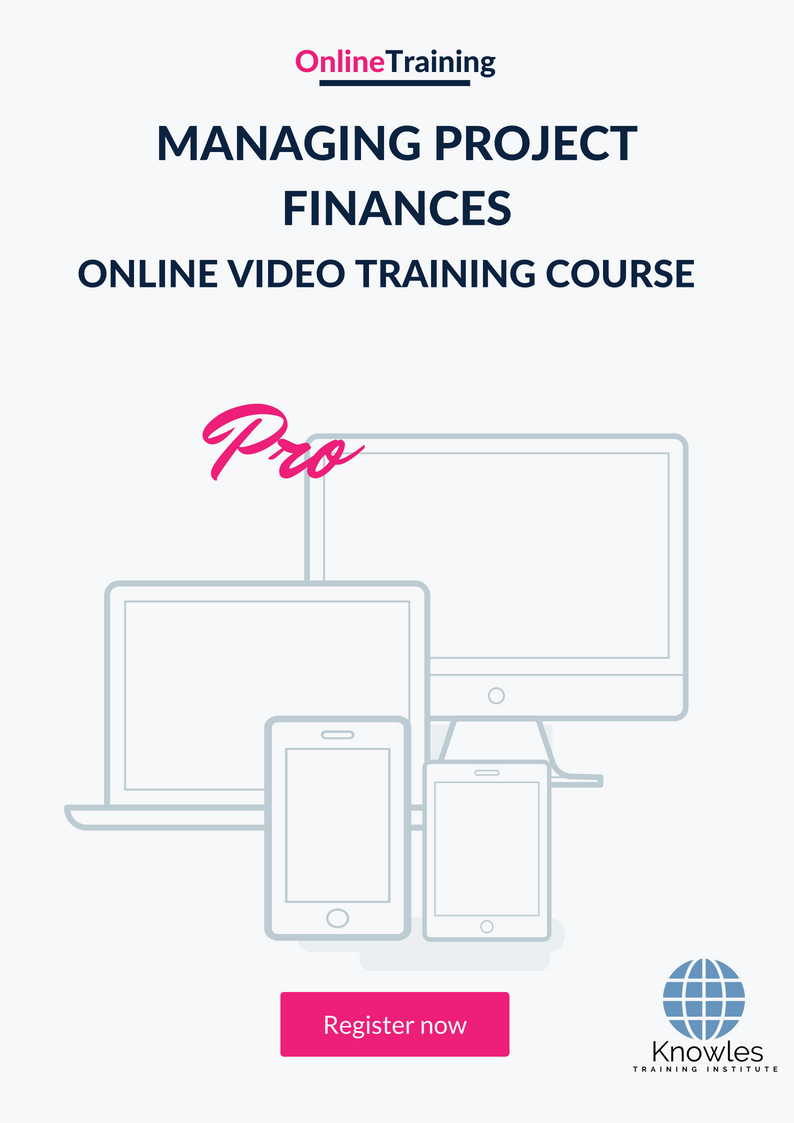 Online Video Course For Managing Project Finances