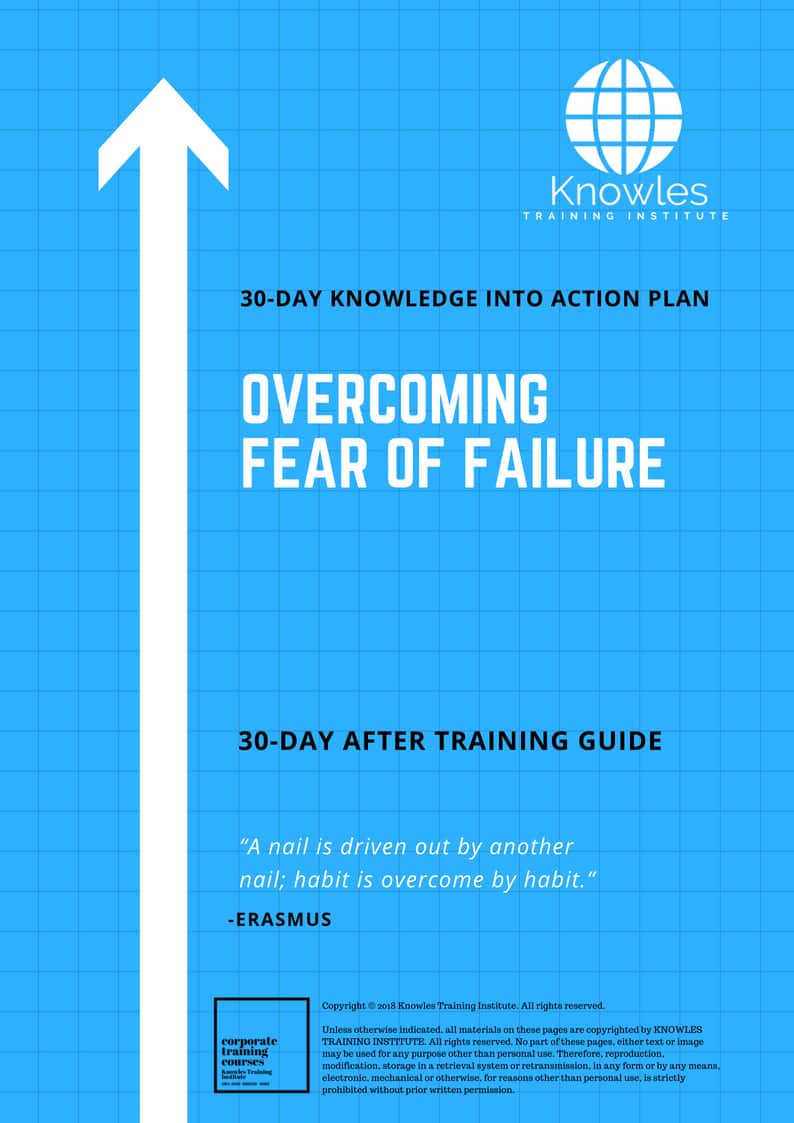Overcoming Fear of Failure 30-Day Action Plan