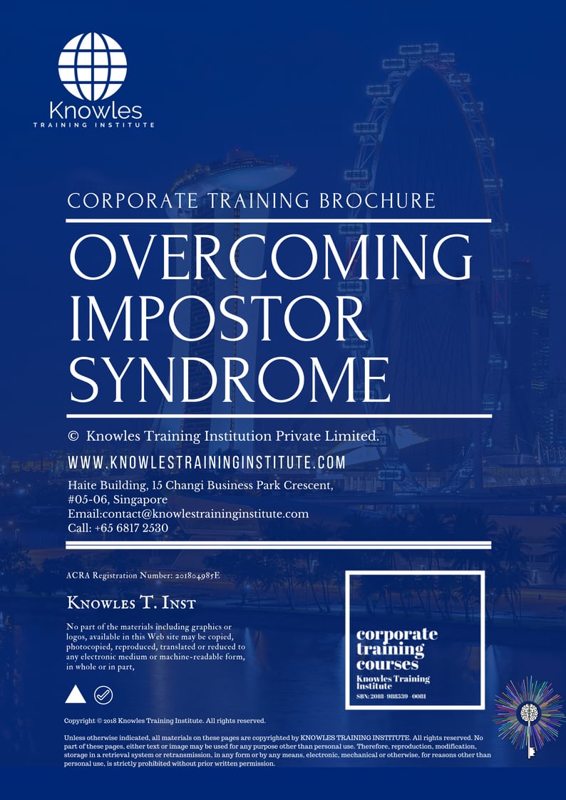 Overcoming Impostor Syndrome Course Brochure