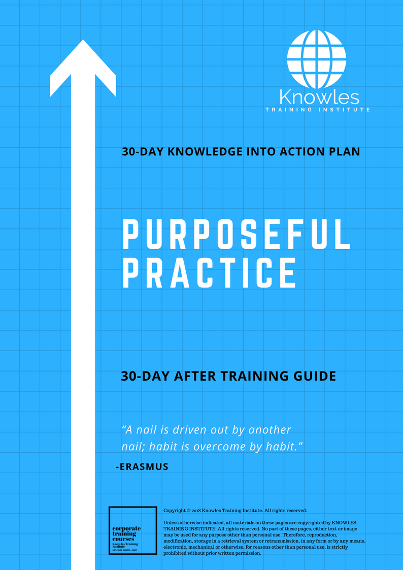 Purposeful Practice 30-Day Action Plan