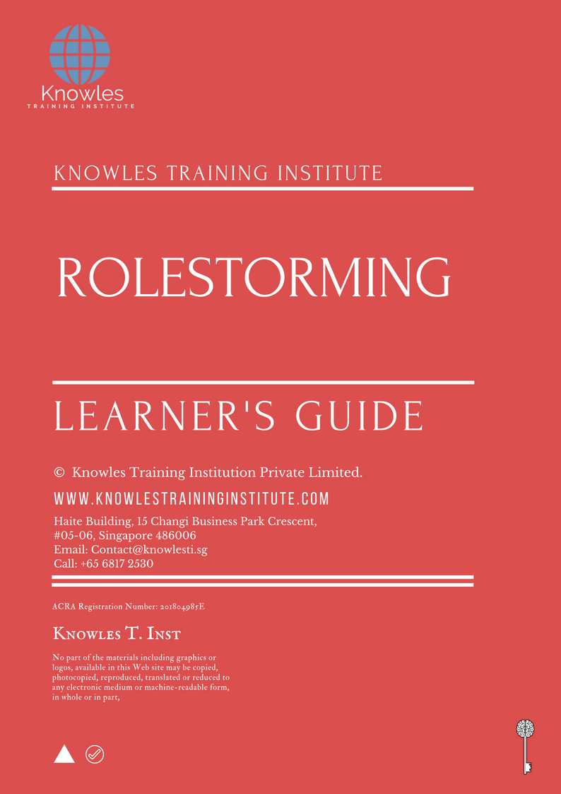 Rolestorming Learner’s Guide