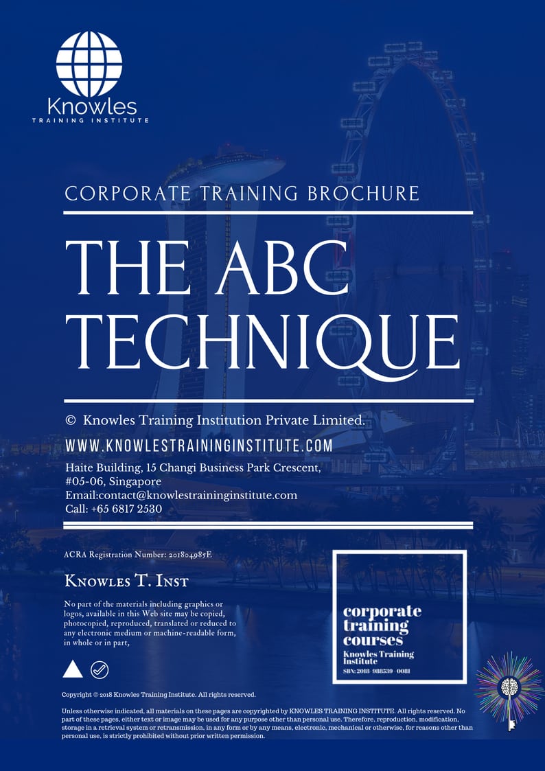 The ABC Technique Course Brochure
