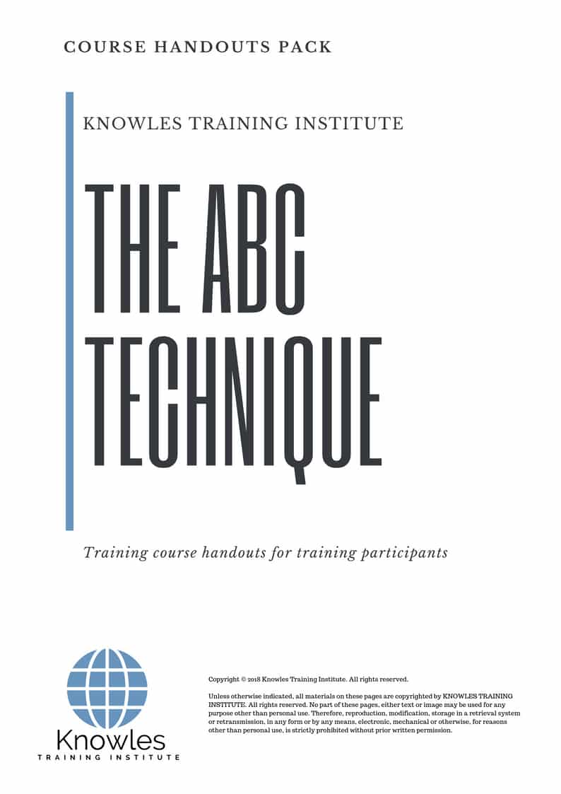 The ABC Technique Course Handouts