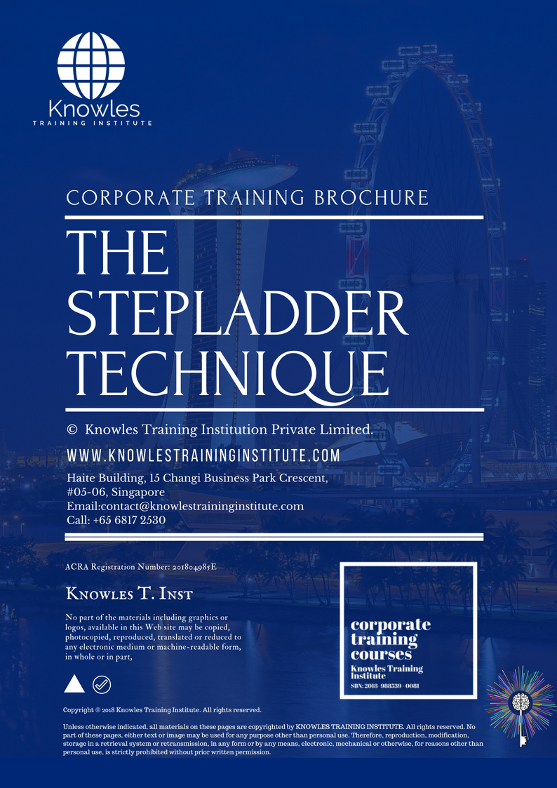 The Stepladder Technique Course Brochure