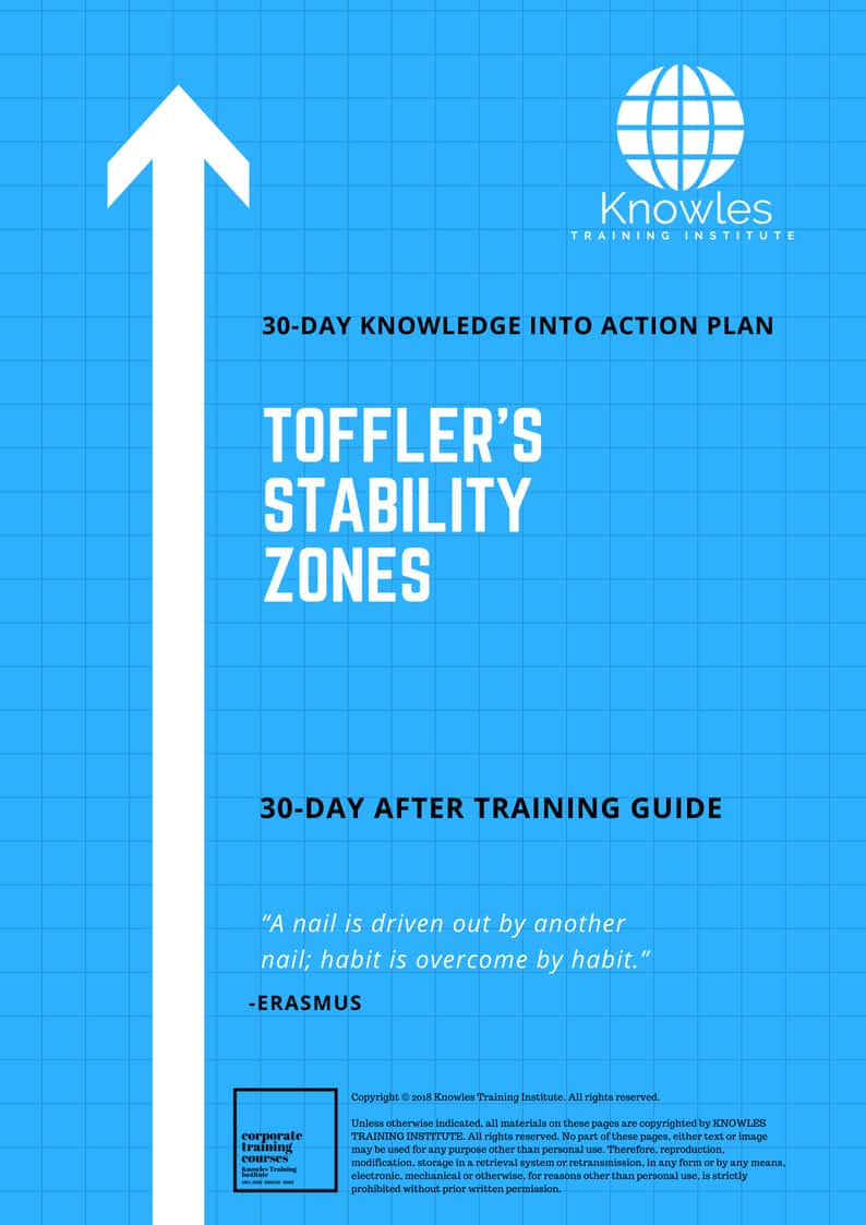 Toffler’s Stability Zones 30-Day Action Plan