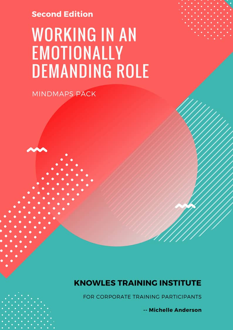 Working In An Emotionally Demanding Role MindMaps Pack