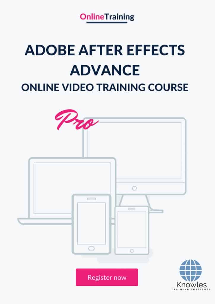 Adobe After Effects Advance Online Training Video Course