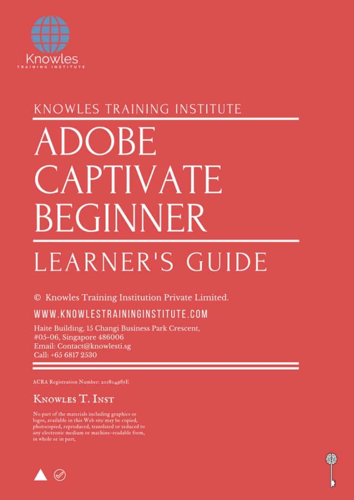 upcoming adobe captivate training courses