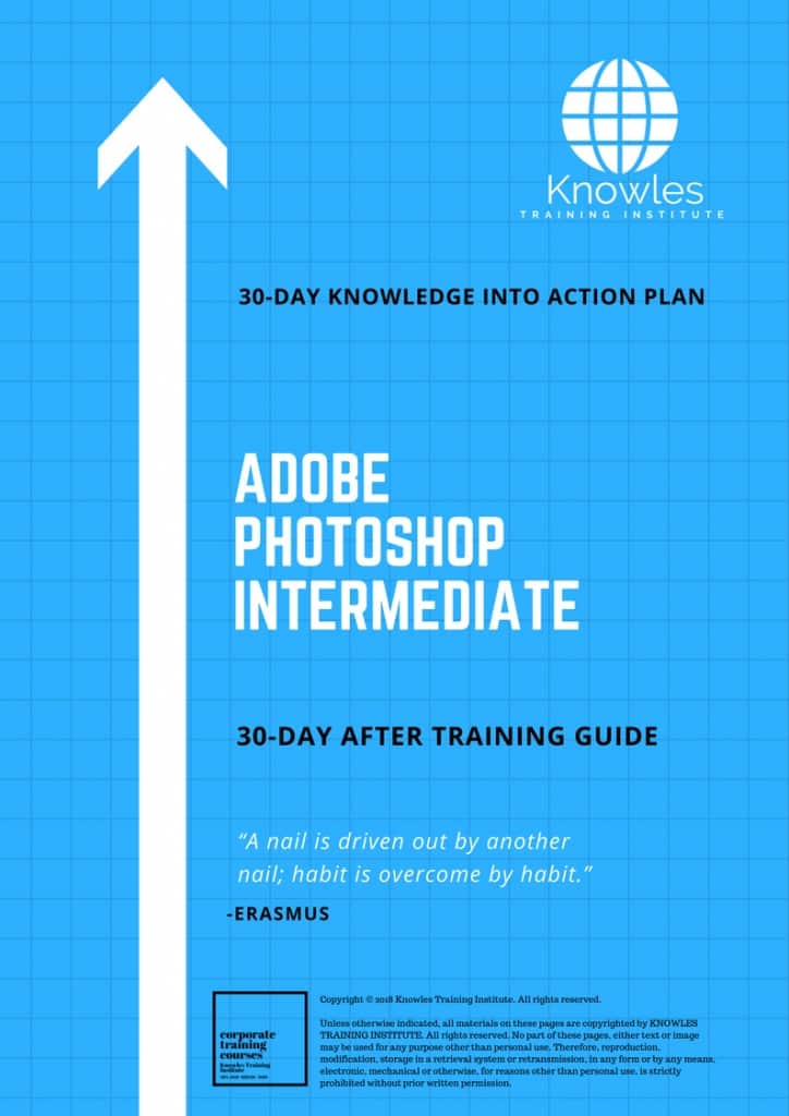 Adobe Photoshop Intermediate 30 Day After Training Guide