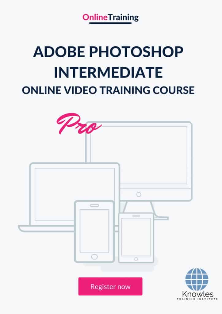 Adobe Photoshop Intermediate Online Training Video Course