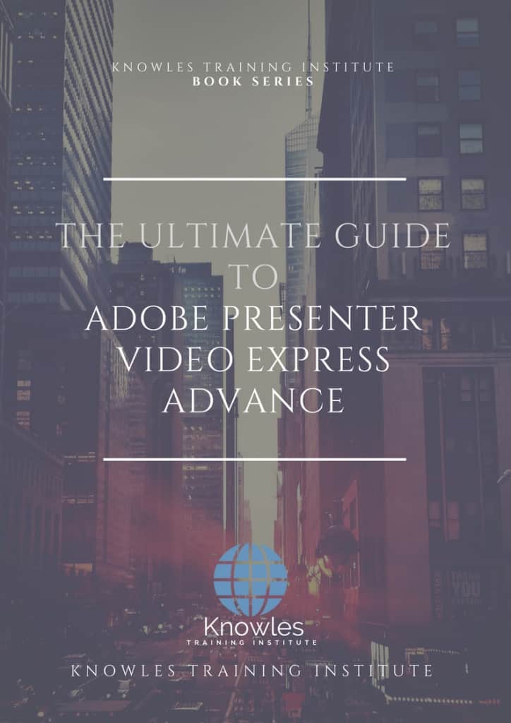 Adobe Presenter Video Express Advance Book