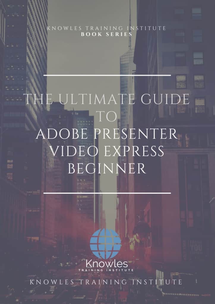 Adobe Presenter Video Express Beginner Book