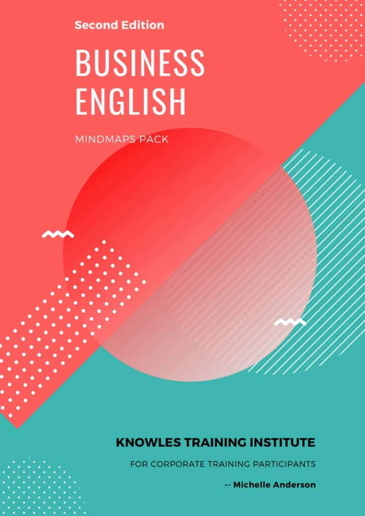 Business English Training Course MindMaps