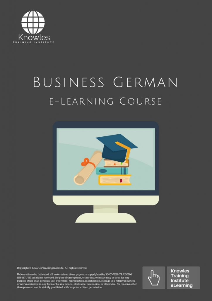 Business German E-Learning Training Course