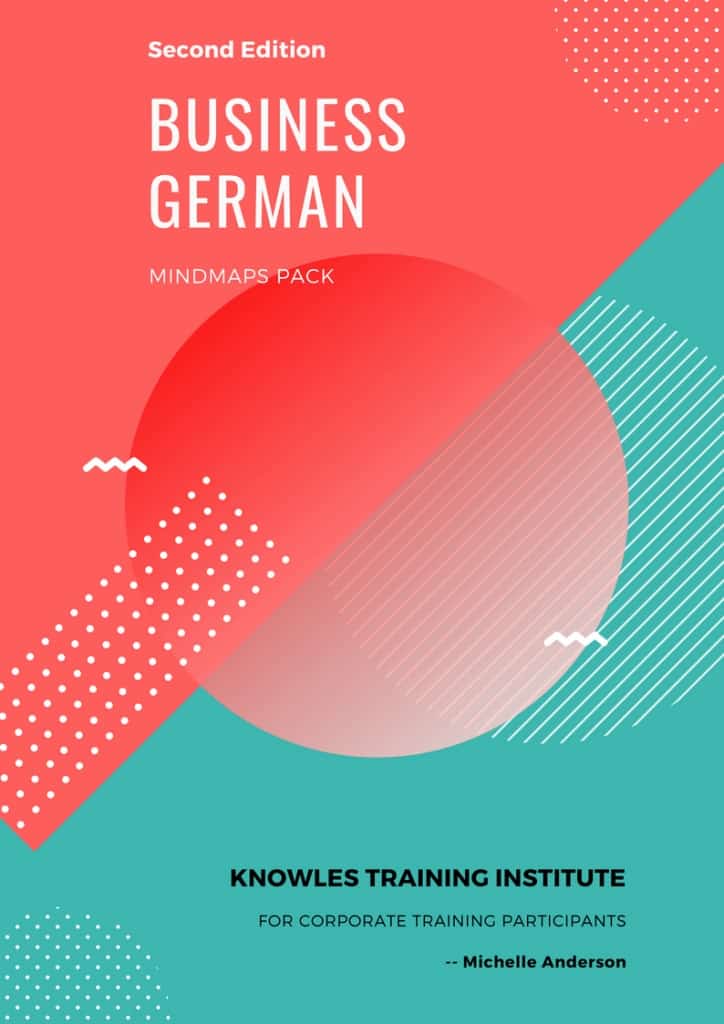 Business German Training Course MindMaps