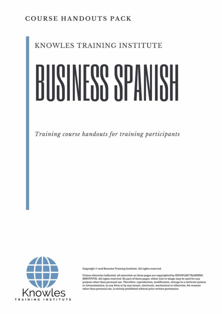 Business Russian Course Handouts