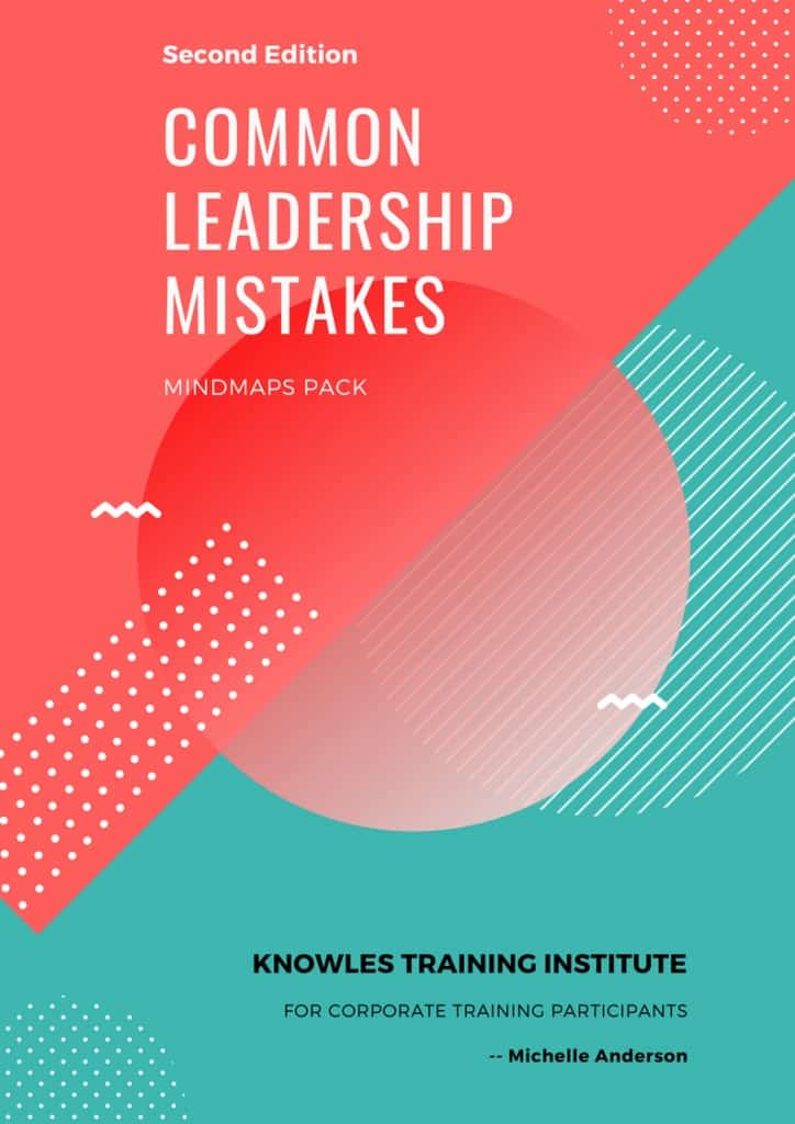 Common Leadership Mistakes Training Course MindMaps