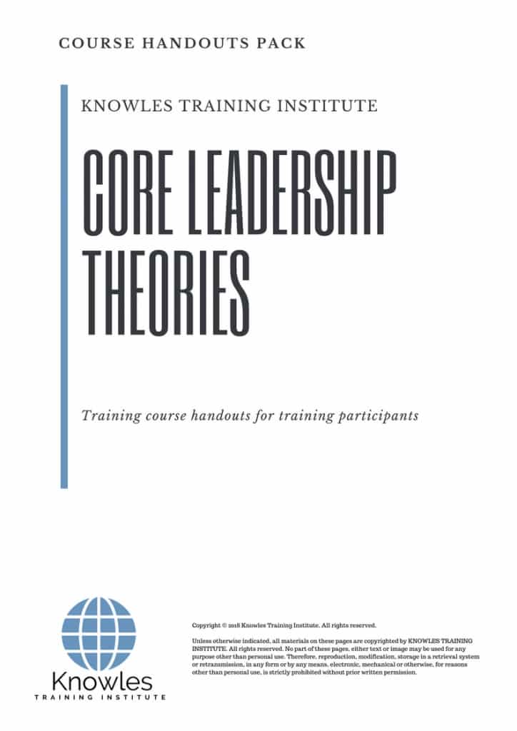 Core Leadership Theories Course Handouts