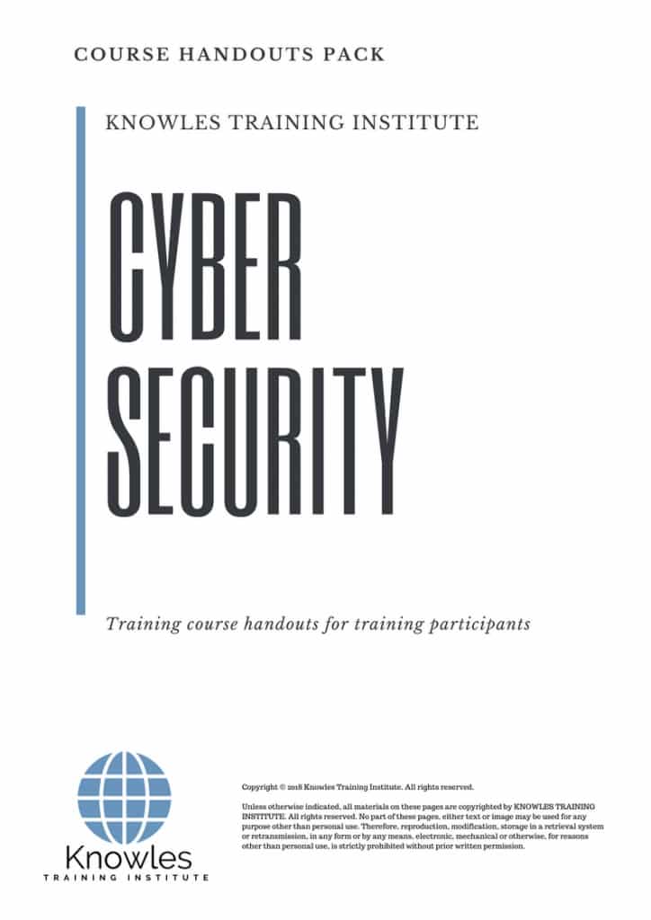 Cyber Security Course Handouts