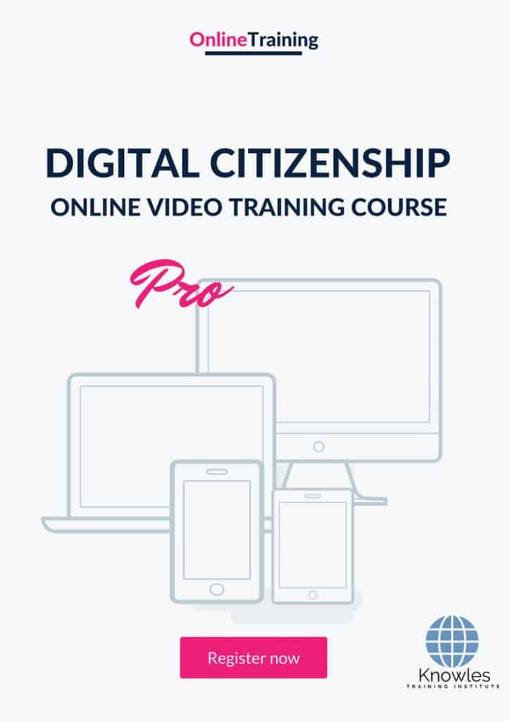 Digital Citizenship Online Training Video Course