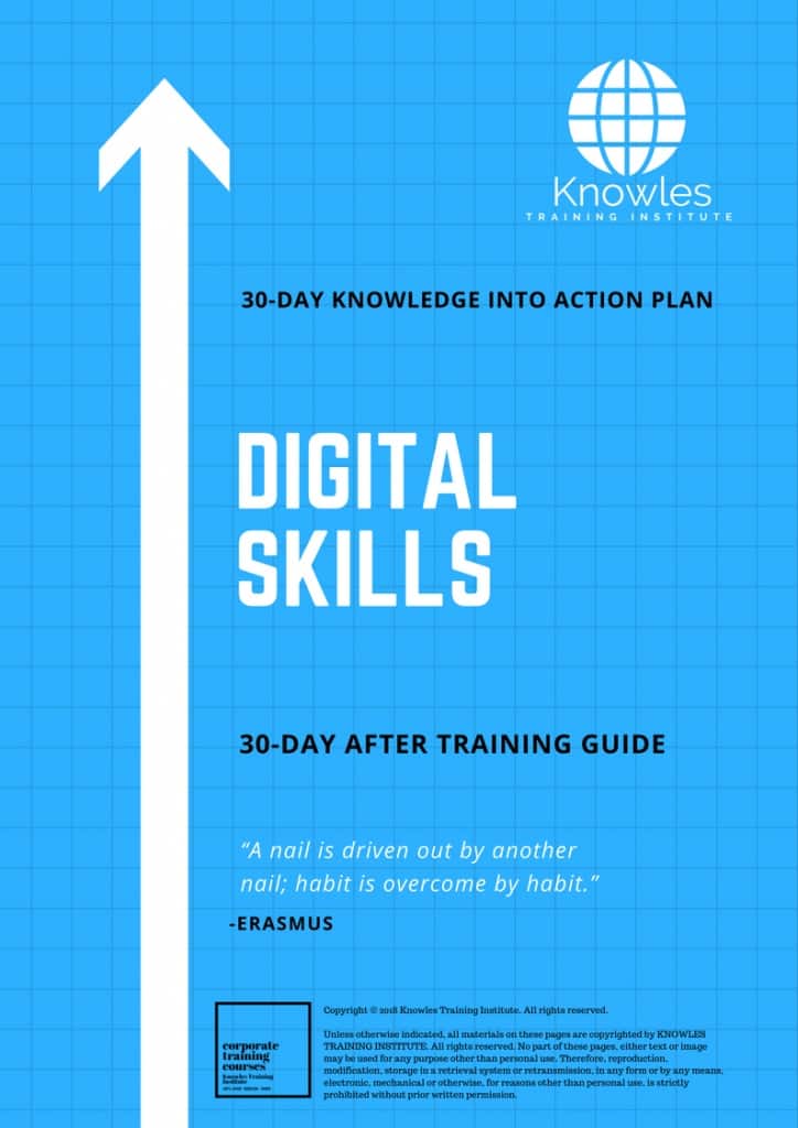 Digital Skills 30 Day After Training Guide