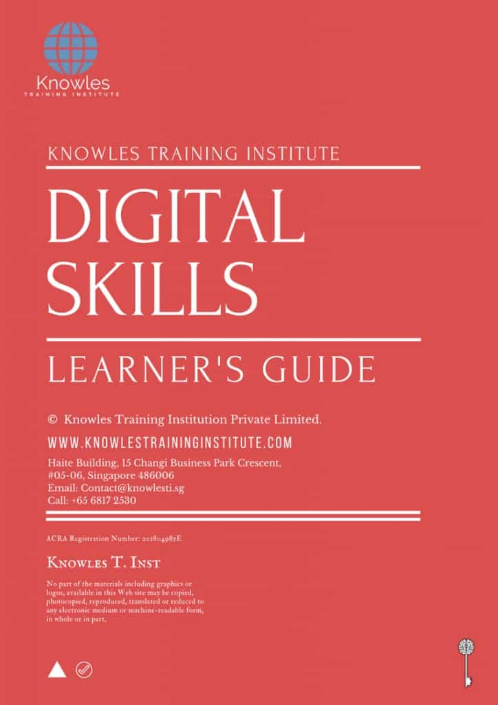Digital Skills Training Course Learner’s Guide