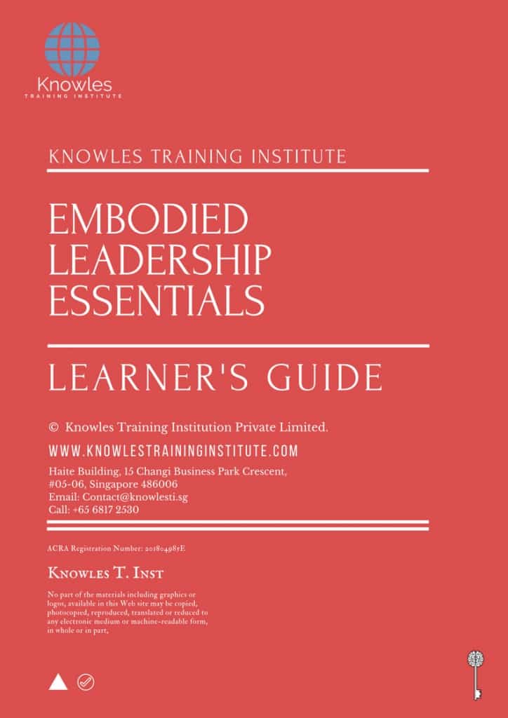 Embodied Leadership Essentials Training Course Learner’s Guide