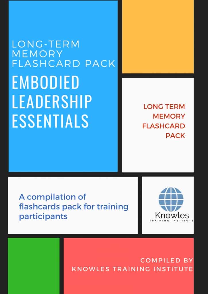 Embodied Leadership Essentials Training Flashcards