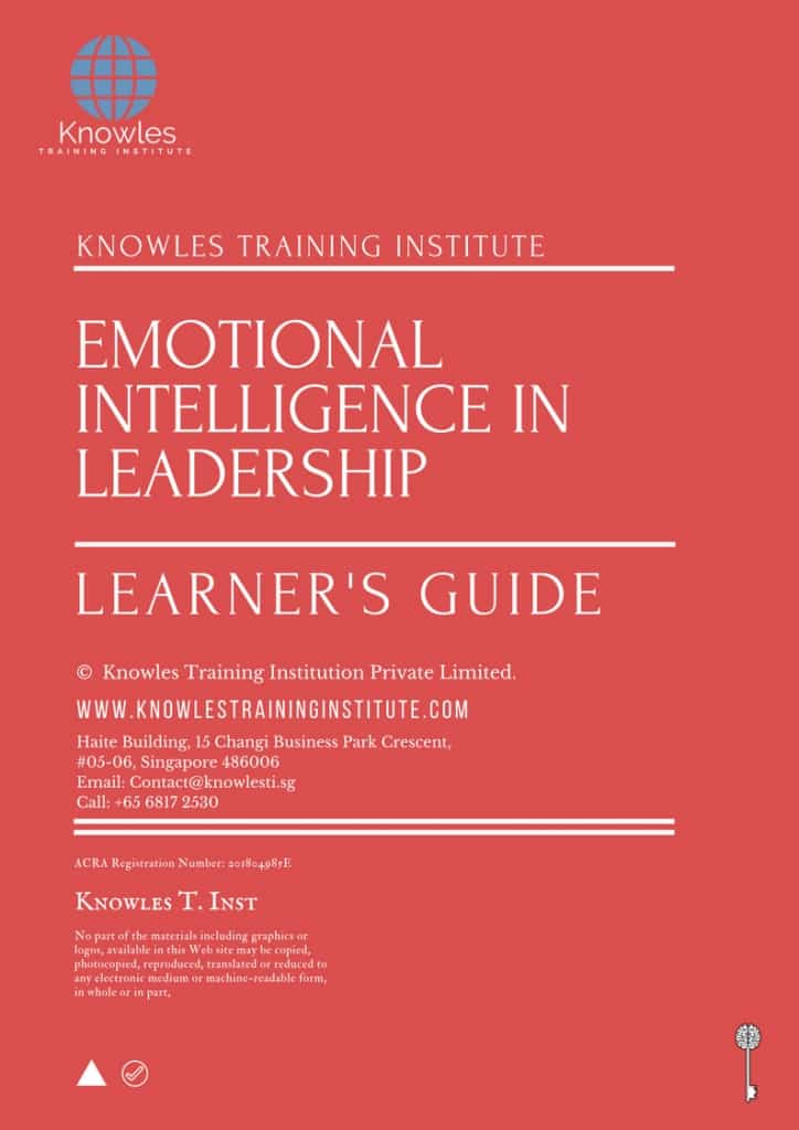 Emotional Intelligence In Leadership Training Course Learner’s Guide