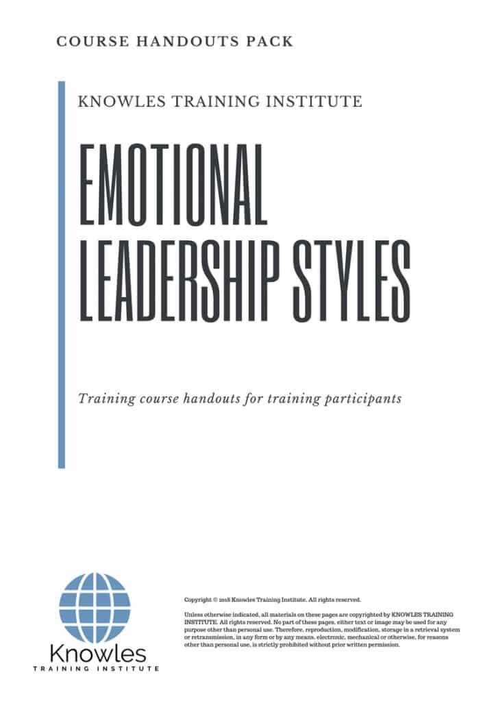 Emotional Leadership Styles Course Handouts