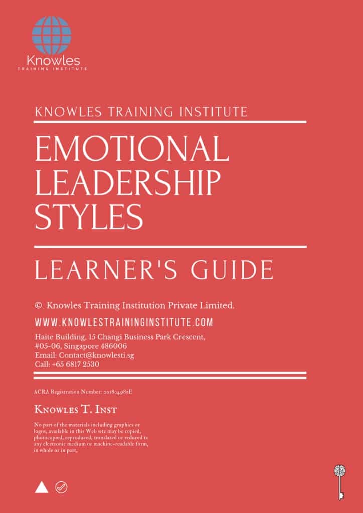Emotional Leadership Styles Training Course Learner’s Guide