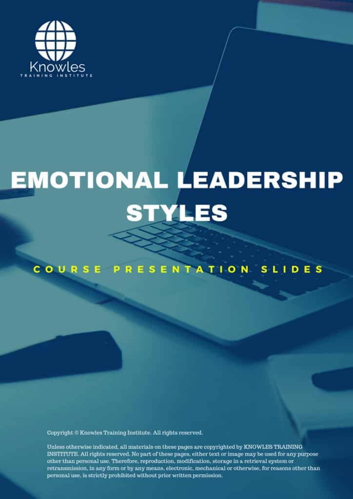 Emotional Leadership Styles Training Course Presentation Slides