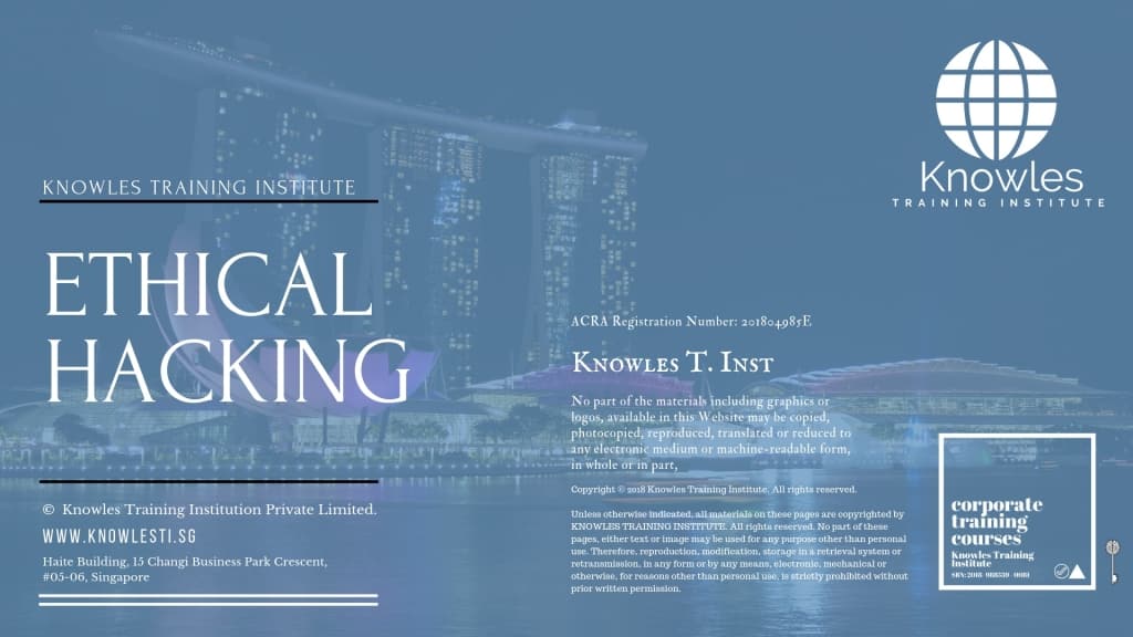 Ethical Hacking Training Course in Singapore