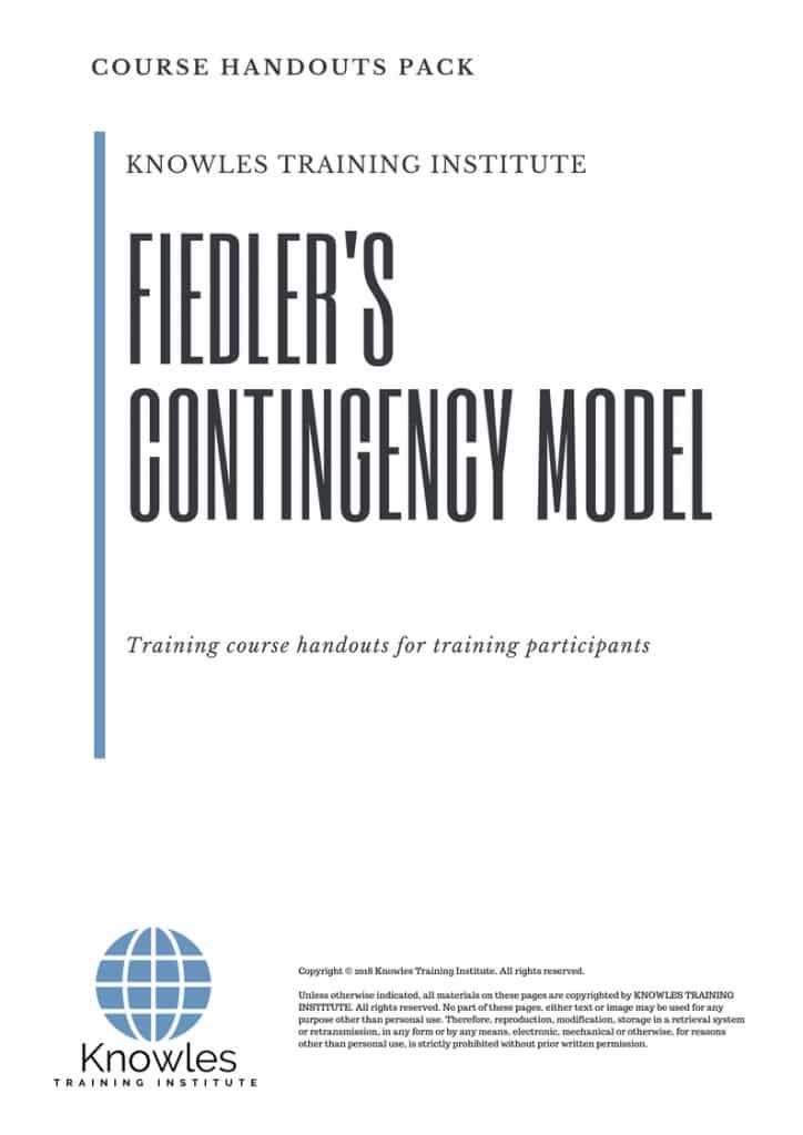 Fiedler’s Contingency Model Course Handouts