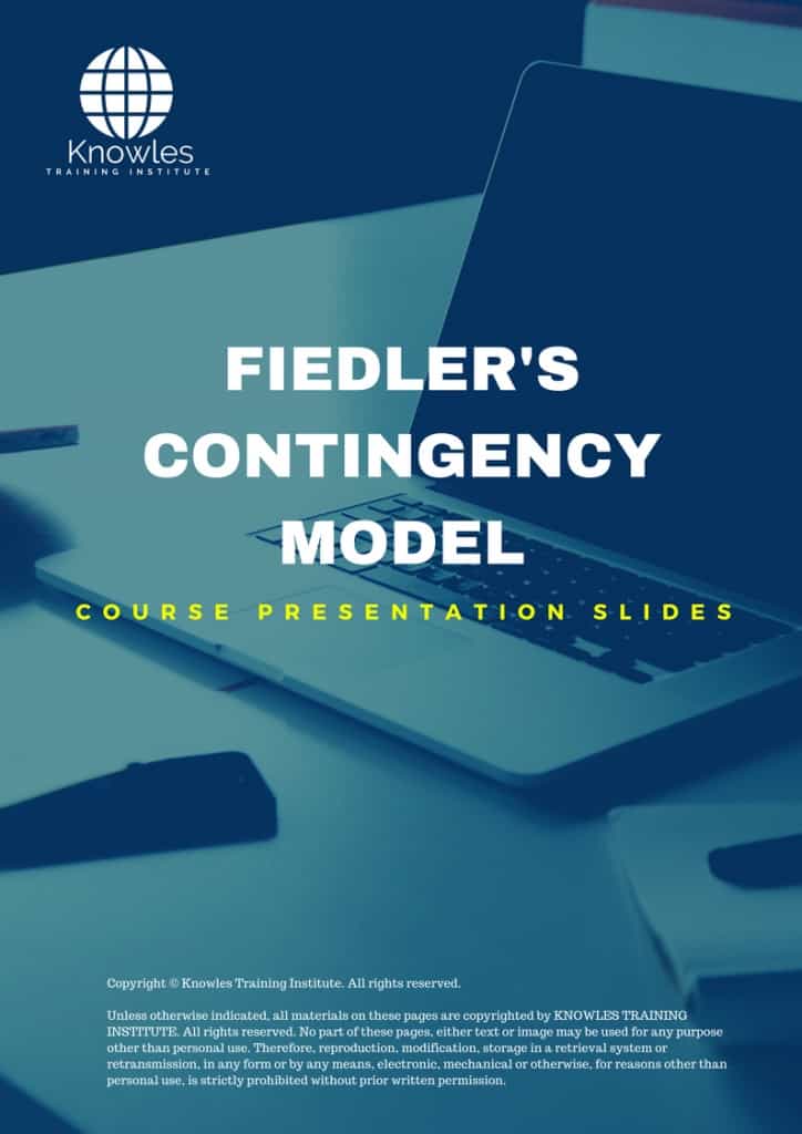 Fiedler’s Contingency Model Training Course Presentation Slides