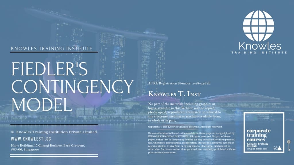Fiedler’s Contingency Model Training Course in Singapore