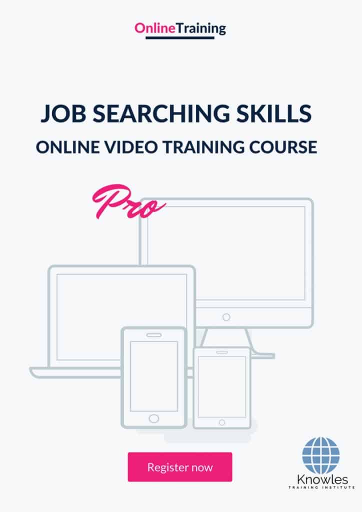 Job Searching Skills Online Training Video Course