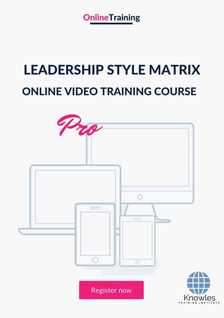 Leadership Style Matrix Online Training Video Course