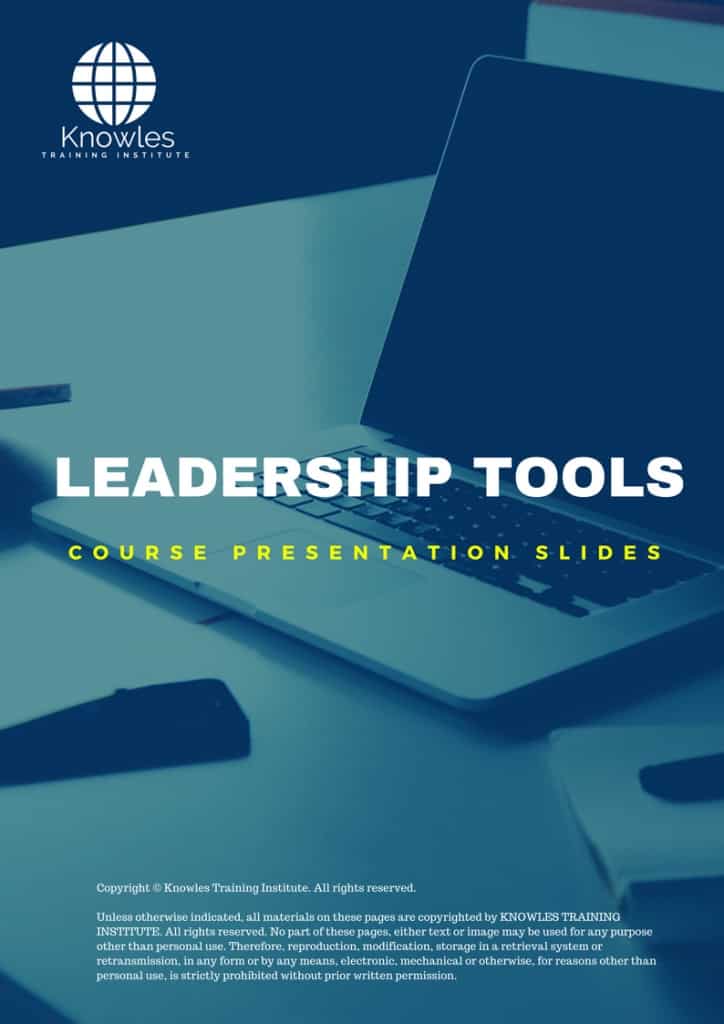 Leadership Tools Training Course Presentation Slides