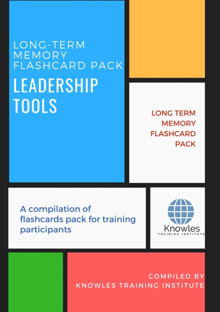 Leadership Tools Training Flashcards