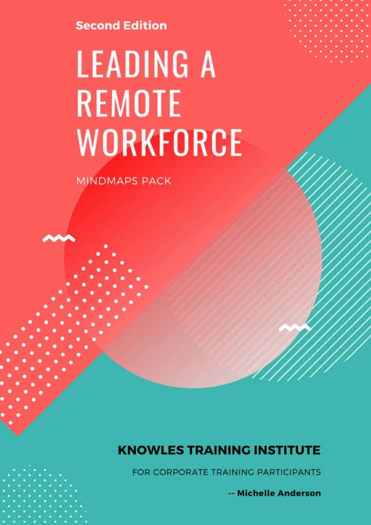 Leading A Remote Workforce Training Course MindMaps