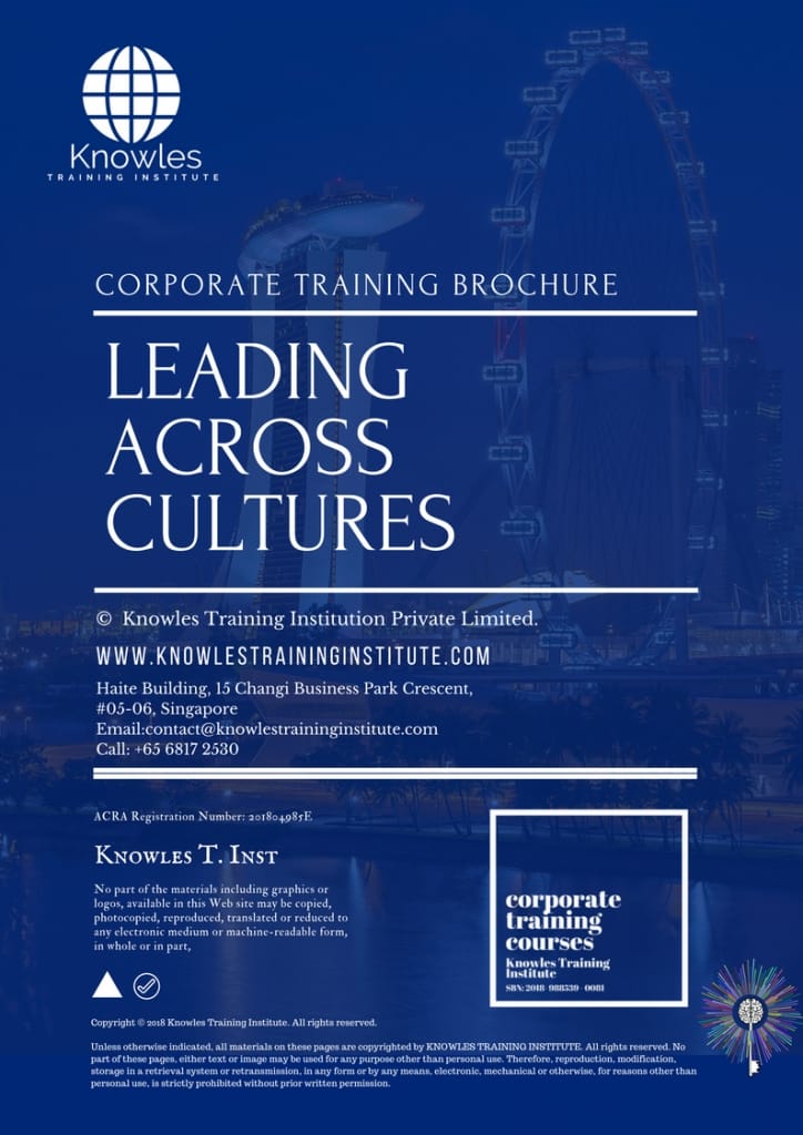 Leading Across Cultures Training Course Brochure
