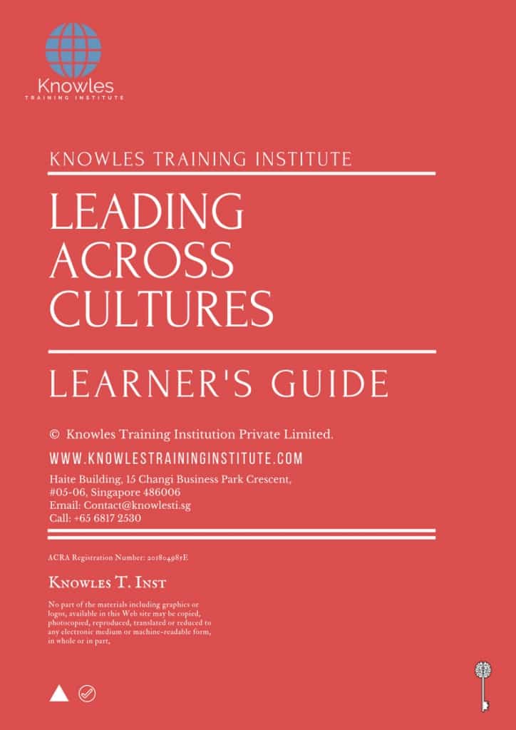 Leading Across Cultures Training Course Learner’s Guide