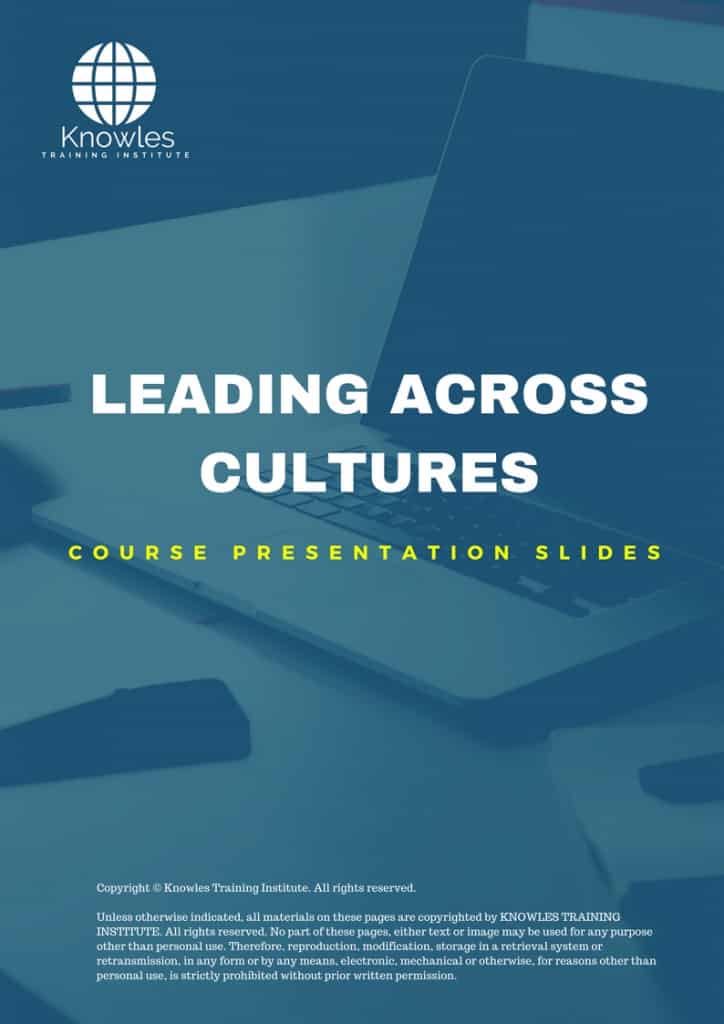 Leading Across Cultures Training Course Presentation Slides