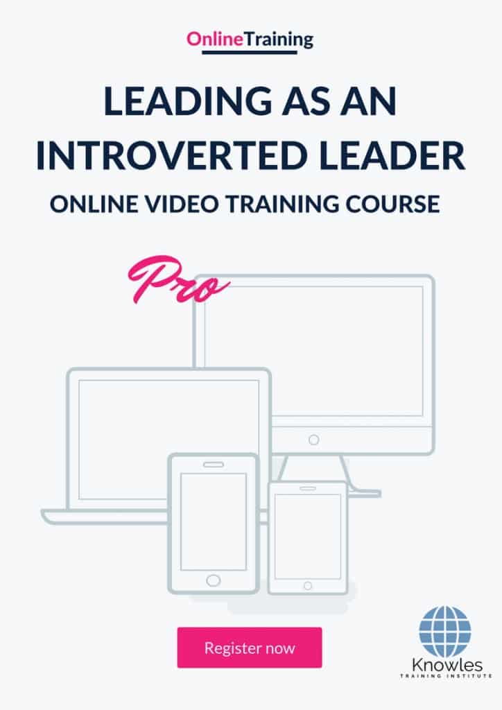 Leading As An Introverted Leader Online Training Video Course